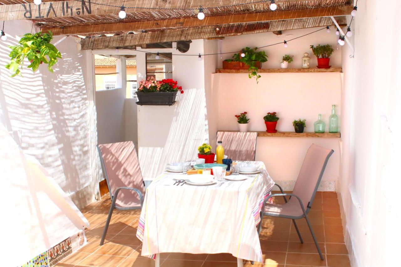 Casa Quintero Valencia Playa Cabanal Eksteriør bilde